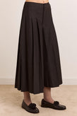 Damson Madder Winona Pleated Culotte - Pinstripe
