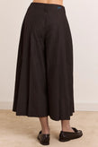 Damson Madder Winona Pleated Culotte - Pinstripe