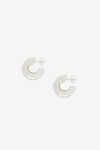 La Tribe Wishbone Earrings - Silver