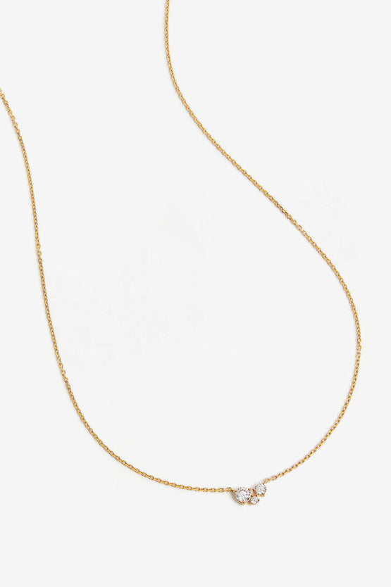 By Charlotte Whispers Of Love Necklace - Gold