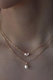 By Charlotte Whispers Of Love Necklace - Gold