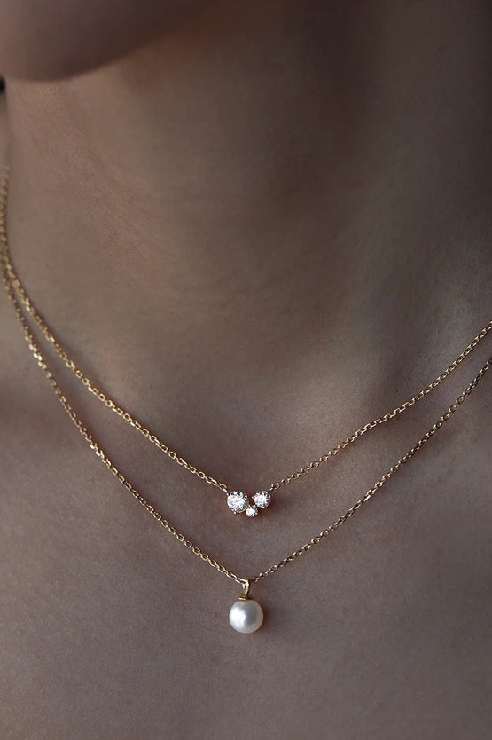 By Charlotte Whispers Of Love Necklace - Gold