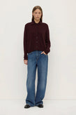 Assembly Wool Cashmere Knit - Dark Merlot
