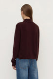 Assembly Wool Cashmere Knit - Dark Merlot