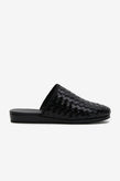 La Tribe Woven Slip On - Black