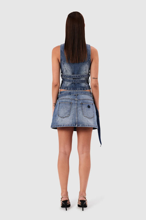 A Brand Wrap Skirt - Dalia