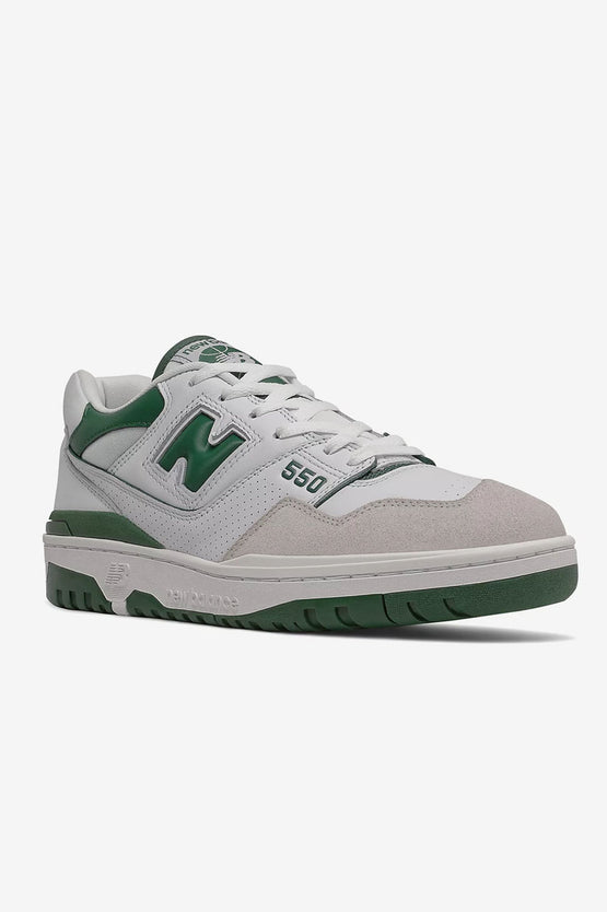 New Balance BB550WT1 - White with Green