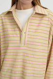 Blanca Wynn Polo Top - Beige