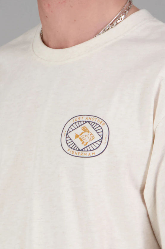 Just Another Fisherman Zeus Tee - Oatmeal