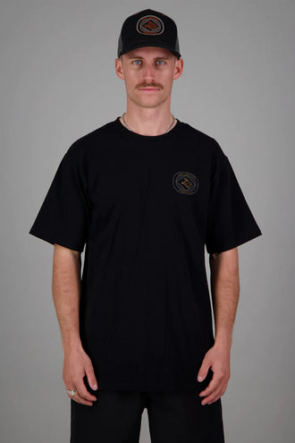 Just Another Fisherman Zeus Tee - Black