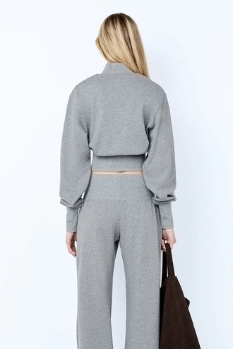 Bec & Bridge Steph Zip Jumper - Grey