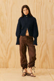 Ruby Matilda Zip Cardigan - Ink