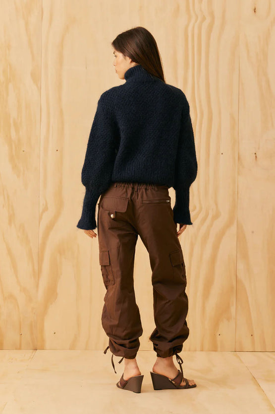 Ruby Matilda Zip Cardigan - Ink