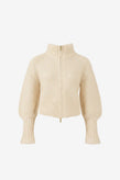 Ruby Matilda Zip Cardigan - Pearl
