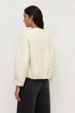 Assembly Zoie Padded Bomber - Antique White