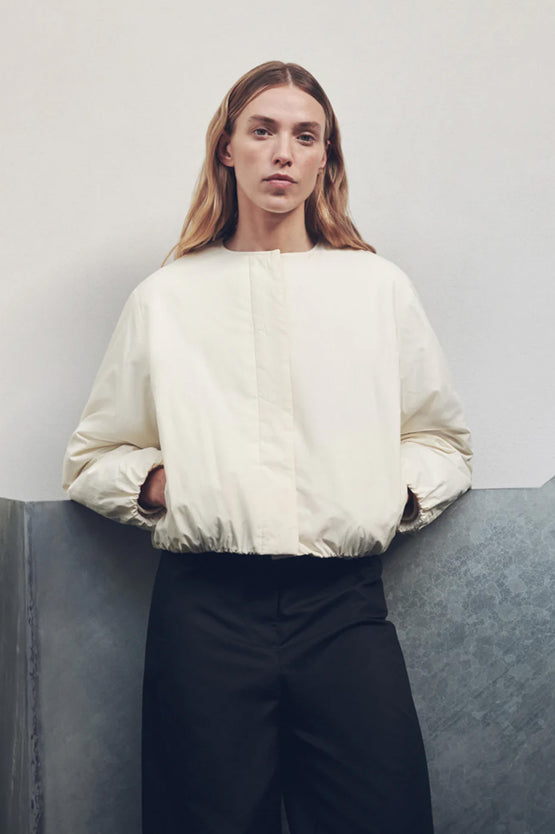 Assembly Zoie Padded Bomber - Antique White