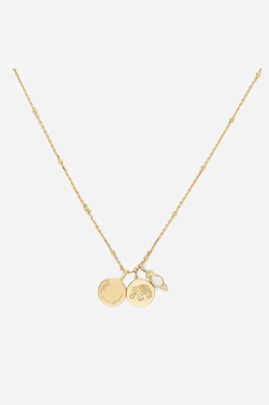 By Charlotte Follow Your Dreams Necklace - Gold