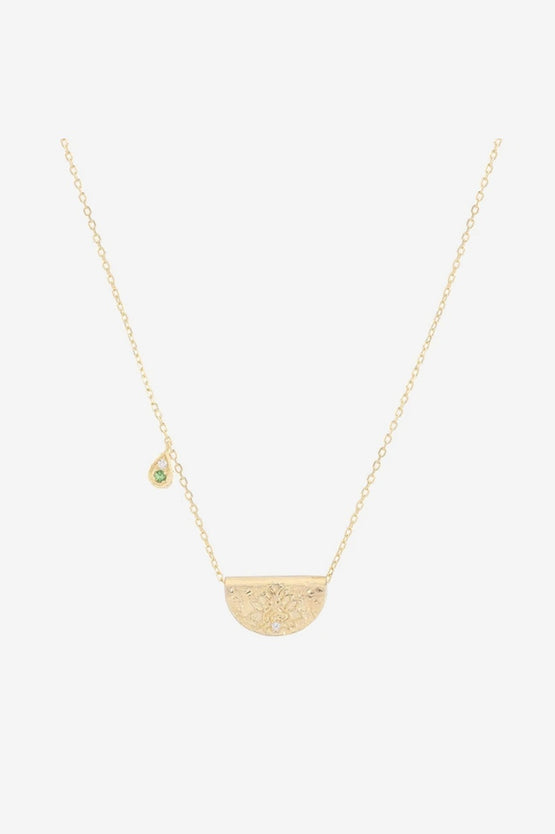 By Charlotte Nurture Your Heart Necklace - Gold