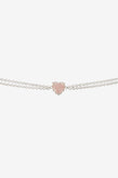 Stolen Girlfriends Club Love Claw Bracelet - Rose Quartz