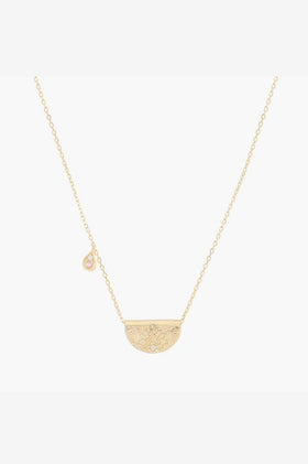 By Charlotte Radiate Your Light Necklace - Gold