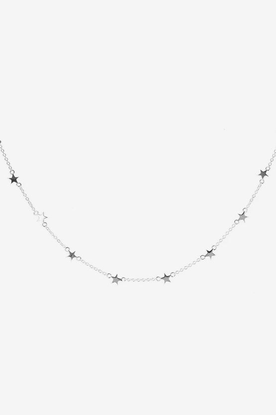 Stolen Girlfriends Club Stolen Star Choker - Silver