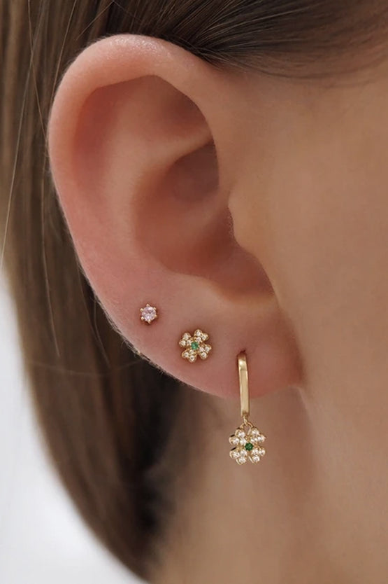 By Charlotte Love Earring Single - 14k Gold