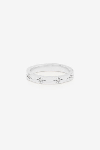 By Charlotte Stardust Ring - Silver