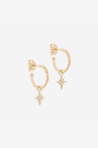 By Charlotte Starlight Hoops - Gold