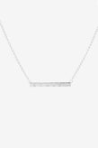 Stolen Girlfriends Club Stolen Plank Necklace - Silver