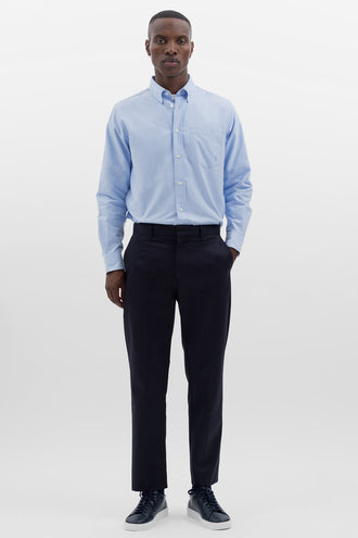 Norse Projects Algot Oxford Mono - Blue