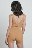 Bare By Charlie Holiday The Bike Short - Caramel