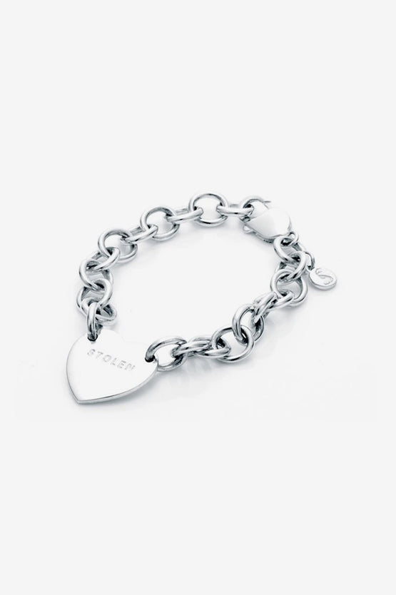 Stolen Girlfriends Club Cold Heart Bracelet - Silver