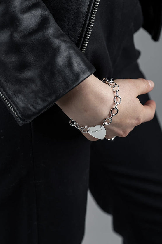 Stolen Girlfriends Club Cold Heart Bracelet - Silver