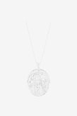 By Charlotte Everything You Are Is Enough Necklace Large - Silver