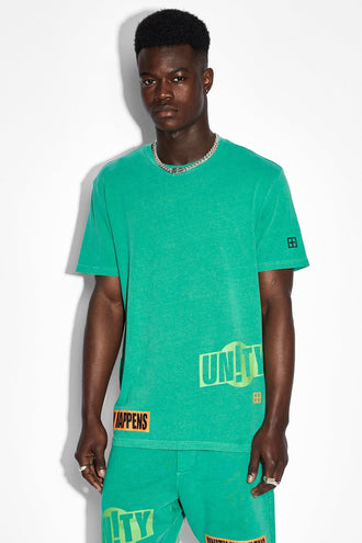 Ksubi Collective Kash SS Tee - Cali Green