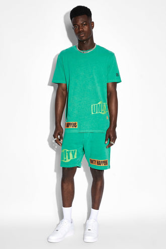 Ksubi Collective Kash SS Tee - Cali Green