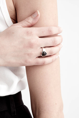 Stolen Girlfriends Club Love Claw Ring - Onyx