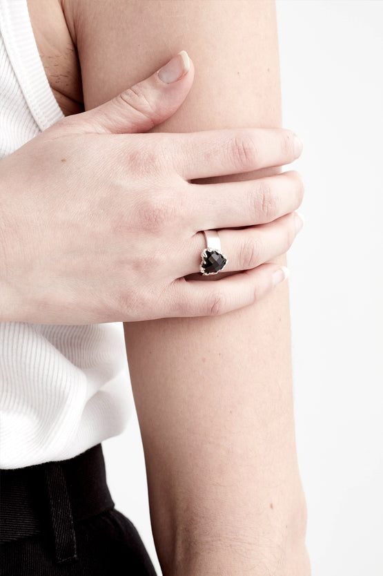 Stolen Girlfriends Club Love Claw Ring - Onyx
