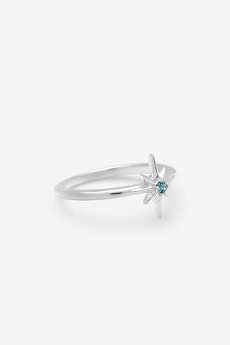 Stolen Girlfriends Club Lucky Star Ring - Silver