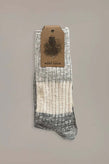 Just Another Fisherman Port Socks - Grey/Beige/DK