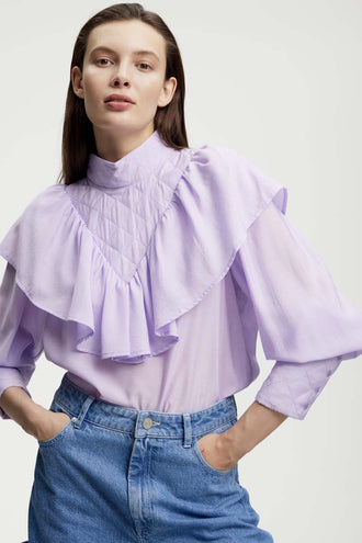 Gestuz QuinceGZ Blouse - Orchid Petal