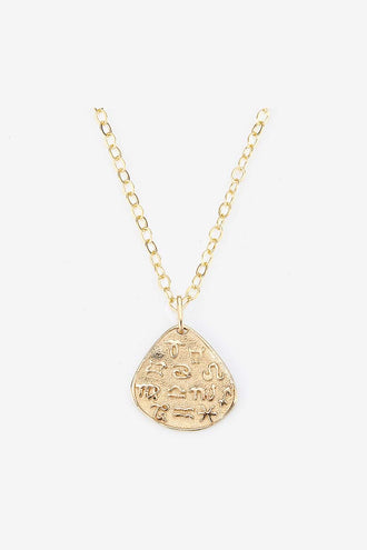 Baby Anything Talisman Zodiac Small Pendant - 9k Yellow Gold