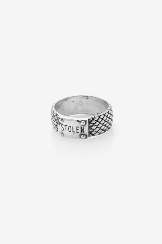 Stolen Girlfriends Club Snake Band Skinny - Silver