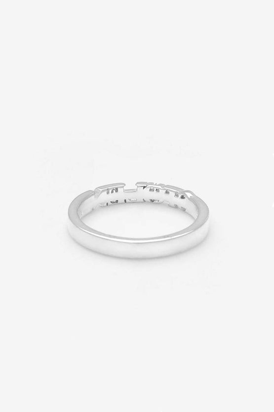 Stolen Girlfriends Club Stolen Serif Band - Silver