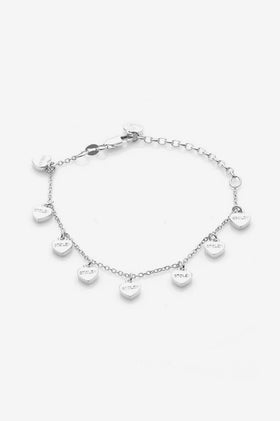 Stolen Girlfriends Club Stolen Heart Bracelet - Silver