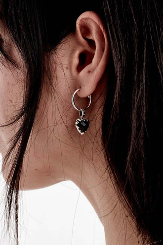 Stolen Girlfriends Club Love Anchor Earring - Onyx