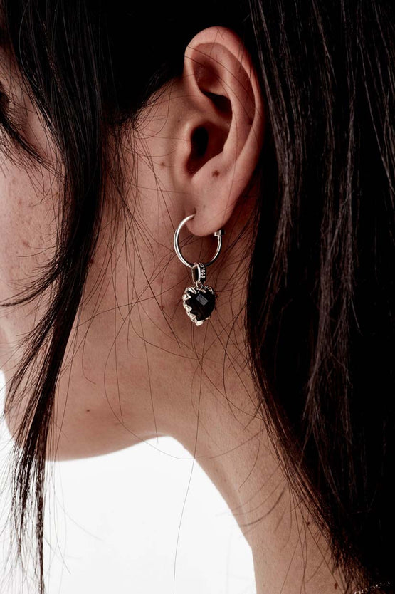 Stolen Girlfriends Club Love Anchor Earring - Onyx