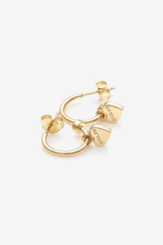 Stolen Girlfriends Club Stolen Heart Anchor Sleeper - 18K Gold