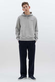 Norse Projects Arne Logo Hood - Light Grey