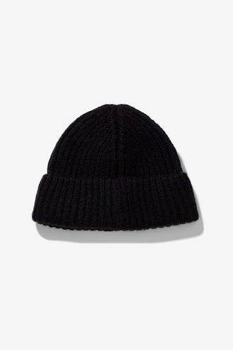 Norse Projects Alpaca Beanie - Black